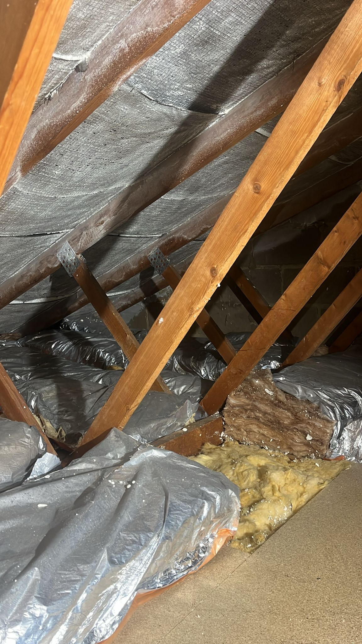 Completed loft insulation project 3